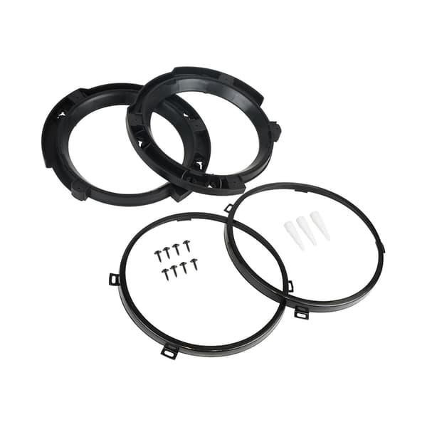 1 Pair Headlight Mounting Ring Set 7 Inch Replacement for Jeep Wrangler JK 2007-2017
