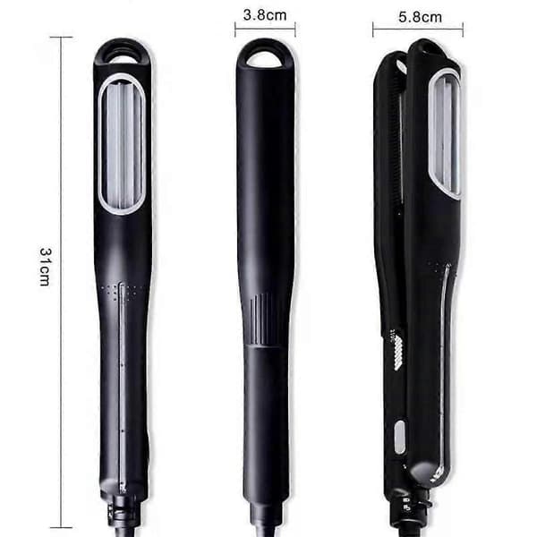 Automatic Crimping Iron, Waffle Iron, Volumizing Crimping Iron for Women, Tourmaline Ceramic Wavy Barrels