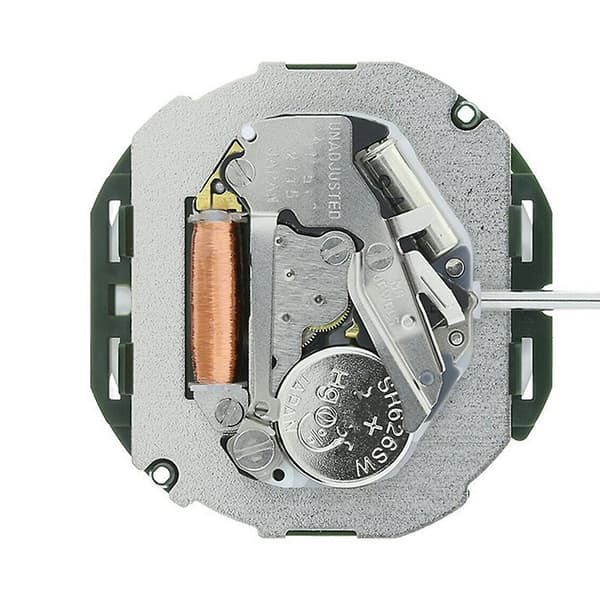 Quartz Movement with Battery, Date at 3 o'clock, Replacement for Miyota 2115 (FMY)