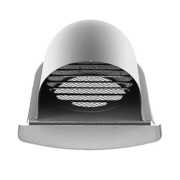 6 tommer 150 mm Vanntett Rustfritt Stål Ventilasjonshette Anti-Eksos Avtrekker for Veggluftutløp C