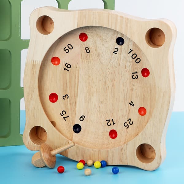 CRAZY ROULETTE - pædagogisk spil med spinner fra 5 år