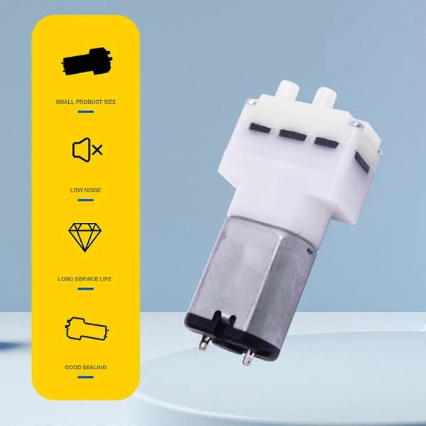 Dc5v Mini Stille Membranpumpe for Robotstøvsugerdeler Tilbehør