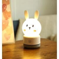 Silikone natlampe Mini bordlampe USB-opladning Lys
