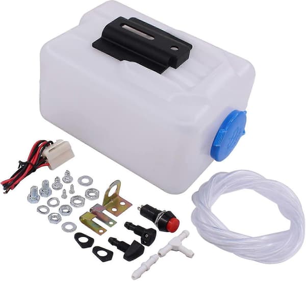 Universal 12V Forrudevaskerpumpe Sæt Motor Dyser Til Klassisk Bil 160186 A0197 TAO