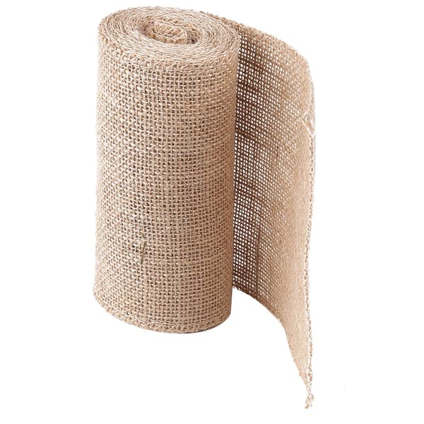 Jute Roll Decorative Jute Hessian Fabric For Making Christmas Party Ornaments (width: 15cm)