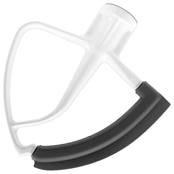 Flex Edge Beater for 4.5-5 Quart Tilt-Head Stand Mixer, Flat Beater Bowl Scraper with Silicone Edges