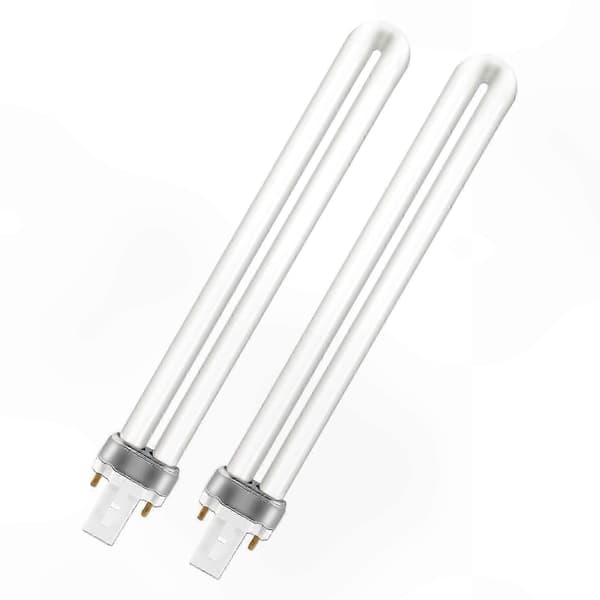 2-pack 11W CFL-lampor, varmvit 2700K, 890 lumen för hembelysning-FX-