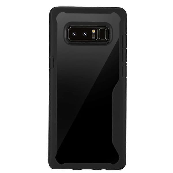Case for Samsung Note 8 Full Protection Phone Case Scratch Resistant Shock Absorbing Case (Black)