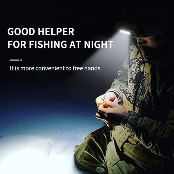 LED Headlamp with Motion Sensor for Outdoor Use, Fishing, Camping, and Hiking, DUBUNS