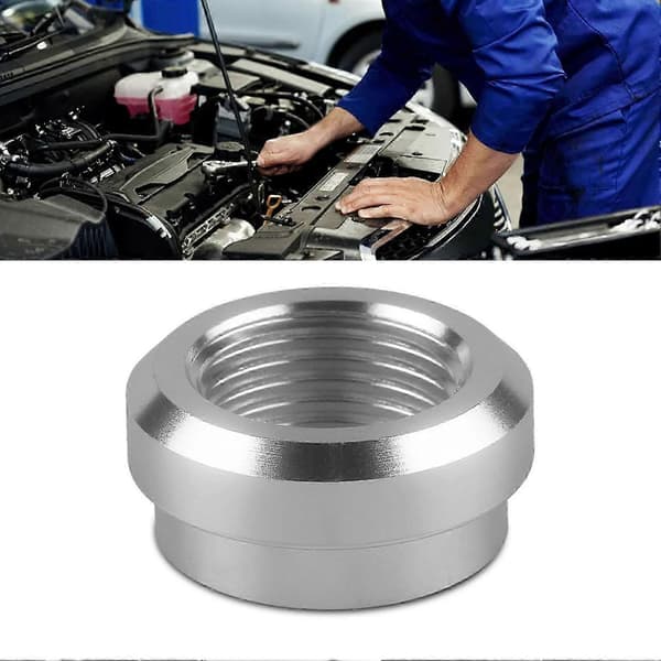 3/8in NPT Svejsenippel Aluminium Hun Gevind Røradapter til Køretøjs Brændstoftank