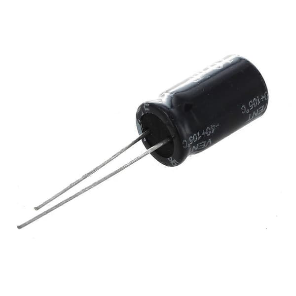 10 stk. 400V 10uF elektrolytkondensatorer med lav ESR-impedans