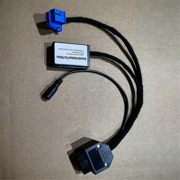 Testplattform for bilinstrumentpanel W205 W213 W253 W164 Kabel for full LCD-instrumentpanel