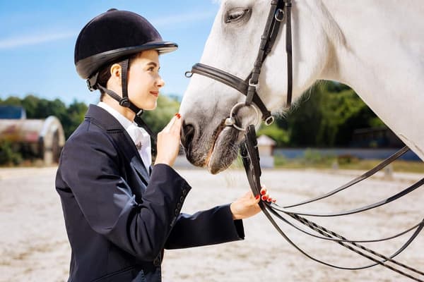 Professional Riding Crop for Horse Training - Premium Leather Horse Whip with Ergonomic Handle for Improved Grip and Control