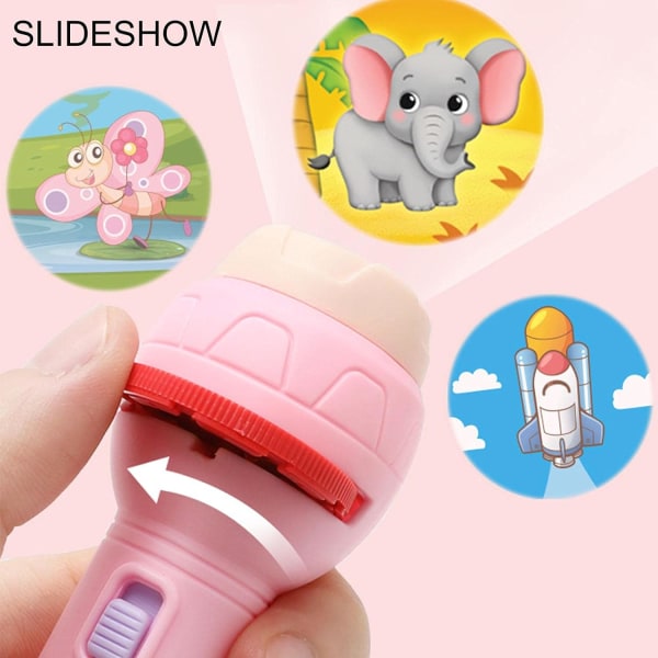 Projection Torch, Kids Sleeping Story Projector, Bright Kids