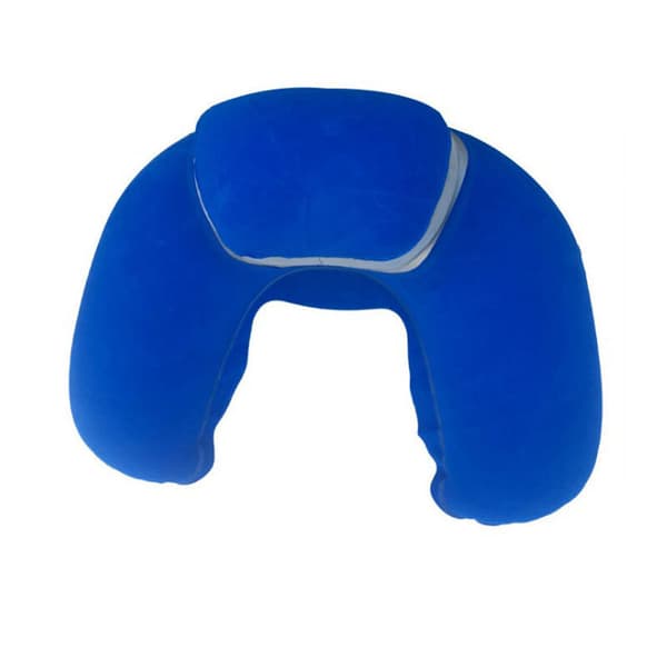 Inflatable U-shaped Camping Pillow for Neck Support, Travel and Outdoor Use