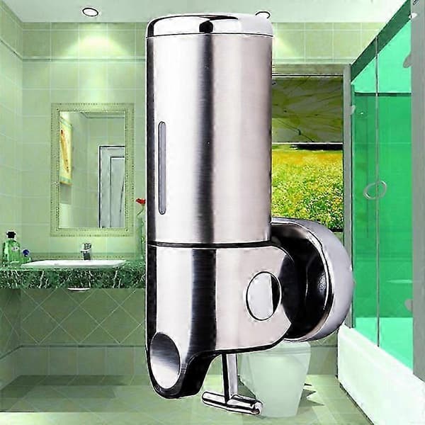 Sæbedispenser Sæt Badeværelse og Toilet Sæbedispenser Køkken Restaurant Sæbedispenser Vægmonteret Sæbedispenser, 24,5*10cm