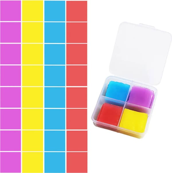 32 stk Diamantmalingslimsett med oppbevaringsboks for DIY-håndverk, 5D-broderi