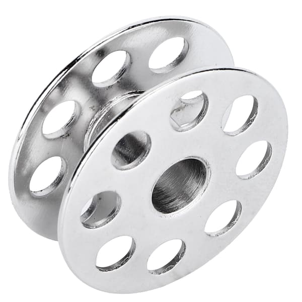 Sewing Machine Bobbin 8 Holes Extra Large Iron Bobbin Thread Core for Electric Industrial Sewing Machine Accessories