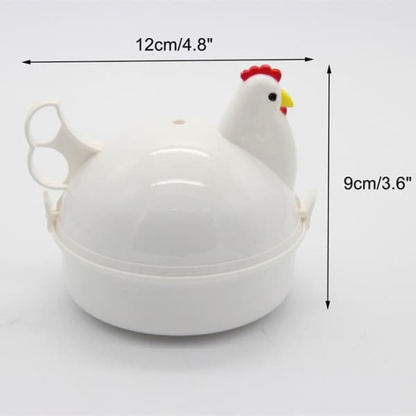 Munankeitin - 4 munan munankeitin höyrystin haudutin keitin kovaksi keitetyille munille