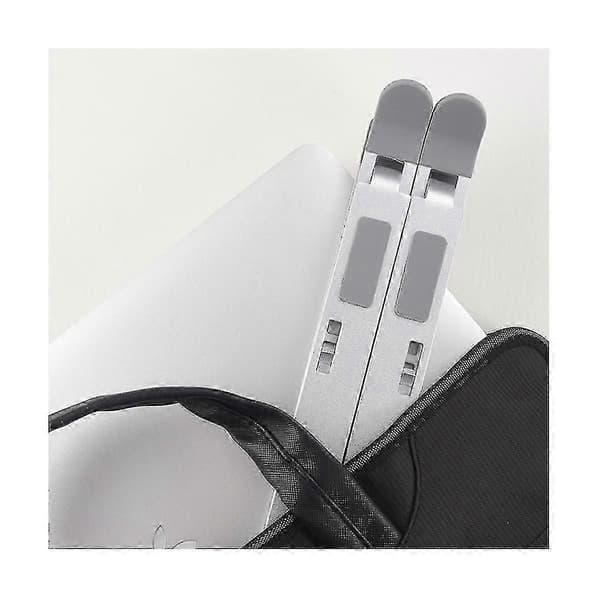 N8 Justerbart bærbart laptopstativ i aluminium til tablet, notebook, bord, køleplade, foldbart (g