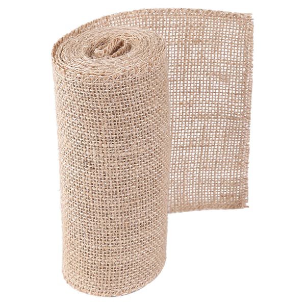 Jute Roll Decorative Jute Hessian Fabric For Making Christmas Party Ornaments (width: 15cm)
