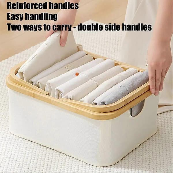 Laundry Basket Storage Basket Desk Organizer Drawer Ood Handle Storage Baskets for Shelves Large Basket Cl