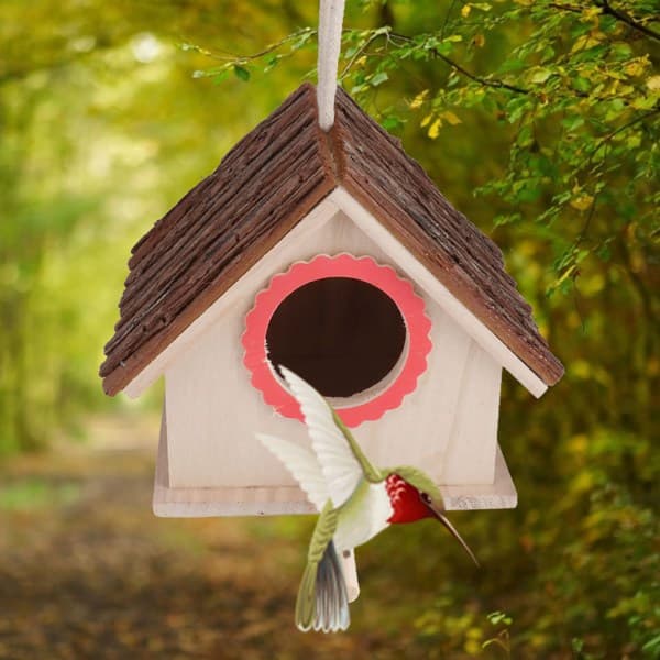 Quality Wood Small Pet Bird Nest House Breeding Box Cage Accessory
