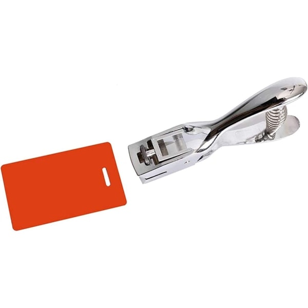 Slot Punch Badge Hålslag til papirkunst, ID-kort, PVC