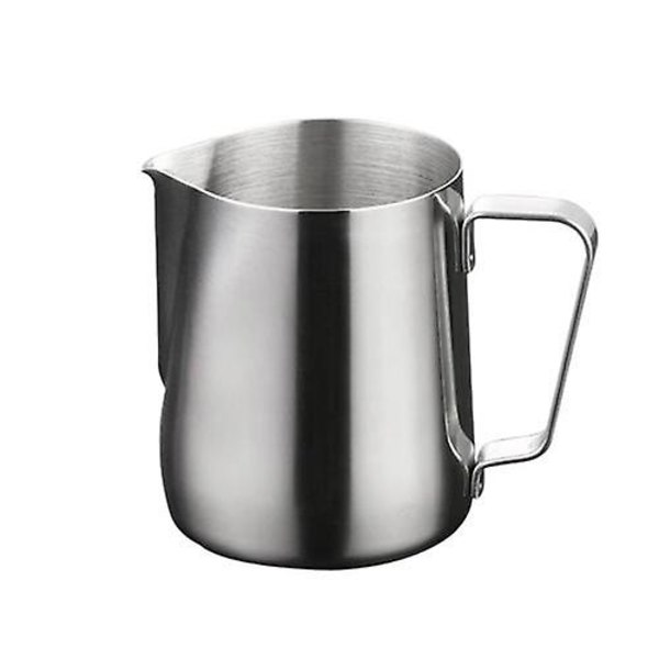 Mælkeskummerkande i rustfrit stål, sølv 350 ml Silver 350ml