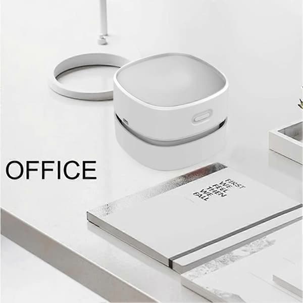 Mini Vacuum Cleaner for Desk USB Rechargeable High Suction Power Durable for Desk Drawer