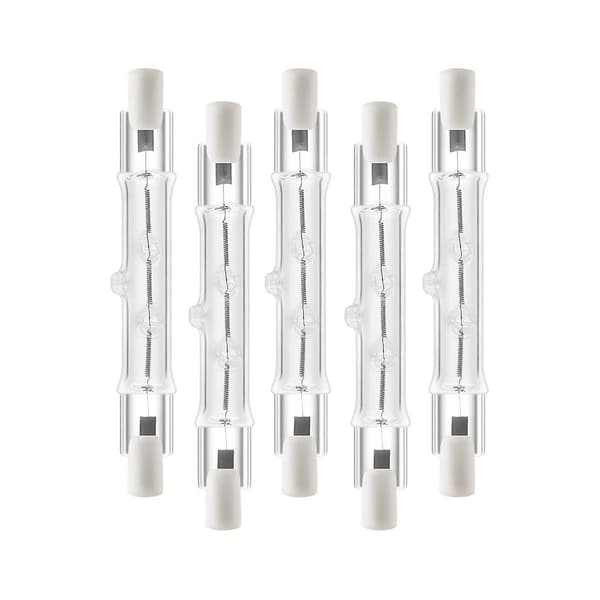 5-pak R7s 118mm 300w 230v, r7s halogen lineær lys