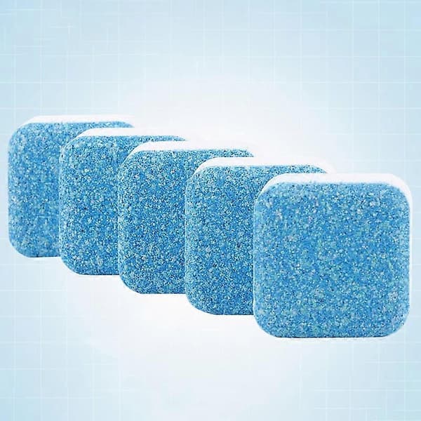 5 stk Brusetabletter for Vaskemaskin Rengjøringsmiddel Fjerner Deodorant