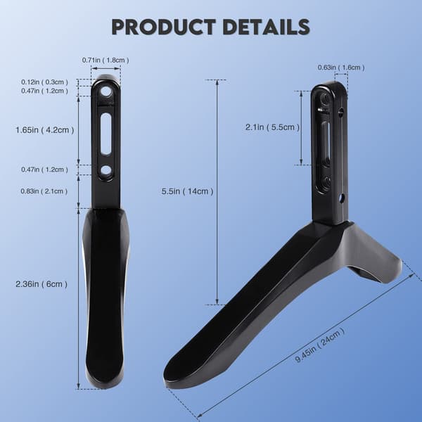 Universal TV Stand Legs, for Most 32 to 65 Inch LCD Screens