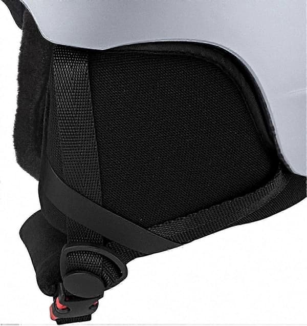 Ear Warmers for Bike Helmets, Windproof Earmuffs, Compatible with All Helmets, Black (FMY)