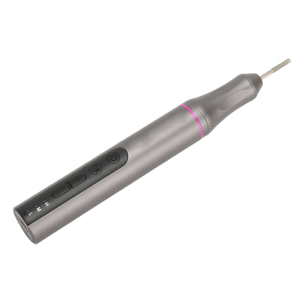 KGX 666F Electric Engraving Pen USB Rechargeable 3 Speed Adjustment Pen Shape Cordless Etching and Engraving Tool Rotary Tool