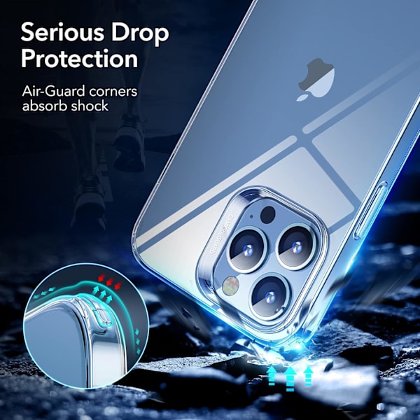 Case Compatible with iPhone 13 Pro Max, Slim High Transparency Cover