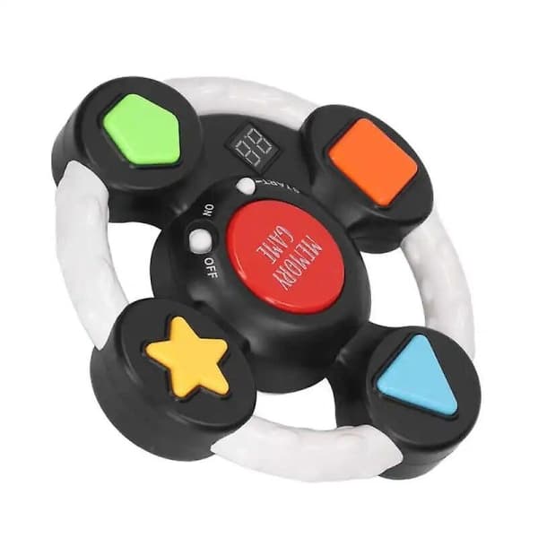 Electronic Memory Handheld Game Electronic Competition Challenge Brain Teaser Memory Running Game with Lights