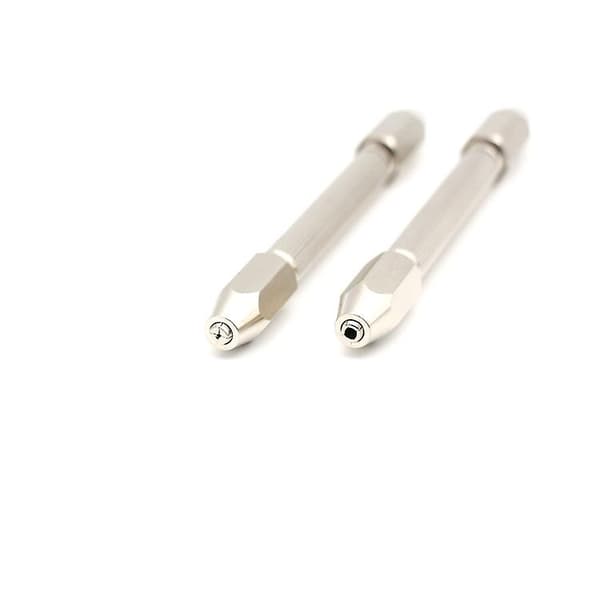 Mini Micro Manuell Dobbeltendet Nåleskrustikke Håndboreverktøy 0-3mm