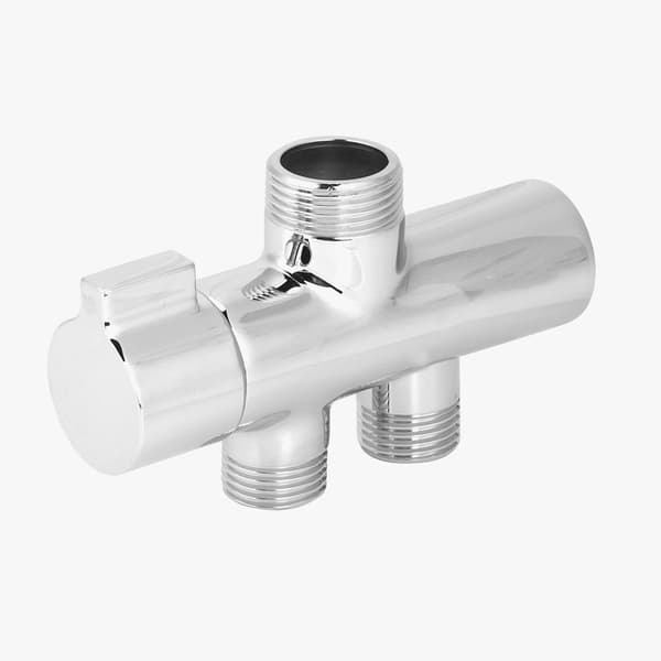 G1/2\" Wall-Mounted Shower Diverter Separator Shower Head Valve for Home Bathroom Accessories 0.5