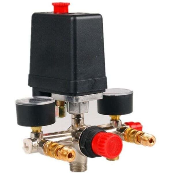 Trykkregulator med trykkbryter for kompressor Trykkbryter 2 displayer..DEBUNS