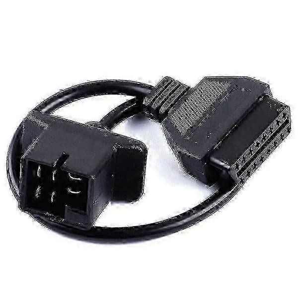 OBD til OBD2-adapterkabel 6-benet til Chrysler Jeep Dodge motordiagnostik szrh21