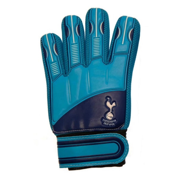 Tottenham Hotspur FC Barn/Junior Crest Målvaktshandskar 10- Vit/Marinblå White/Navy Blue 10-16 Years