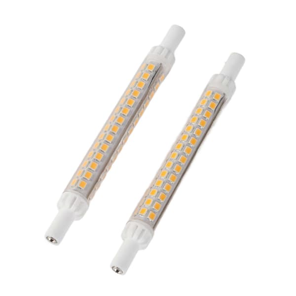 2pcs R7S 98LED Lamp Double Ended 118mm Dimmable Flood Light Light Source Accessory Warm White 100-130V_Special Gift