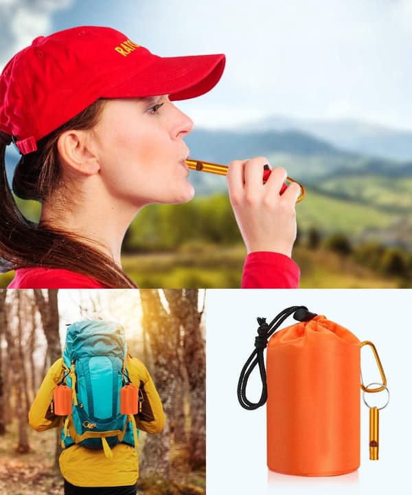 2-pack nödsovsäck, ultralätt vattentät termisk bivacksäck, 210x90cm nödbostad överlevnadskit för camping, vandring, utomhus