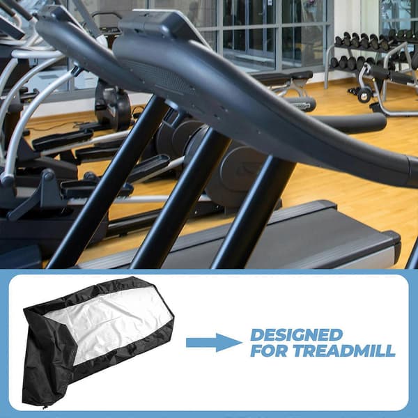 Under Desk Treadmill Cover, Walking Pad Cover, Oxford Cloth Exercise Equipment Cover, Portable Foldable Treadmill Protector