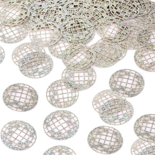 100 stk Glitter Diskokule Bordkonfetti, Diskotema Fest Konfetti Bordpynt Senterdekorasjoner, Festfavoritter Tilbehør