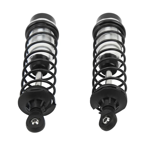 Et par RC frontstøddæmpere aluminiumslegering høj elasticitet RC frontfjederdæmper til ARRMA 1/7 sort