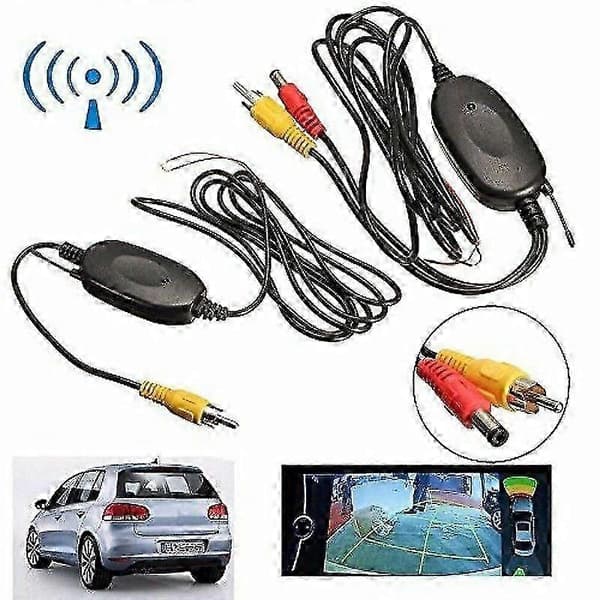 2.4G Trådlös Backkamera Bil Trådlös Sändare Mottagare 12V