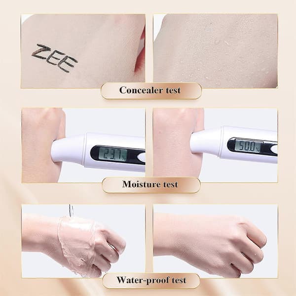 Mushroom Head Air Cushion CC Cream Nude Full Coverage Langvarig Hydrating Foundation