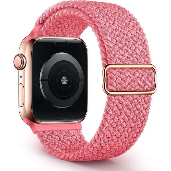 Flettet Solo Loop-rem kompatibel med Apple Watch-rem 38 mm, 40